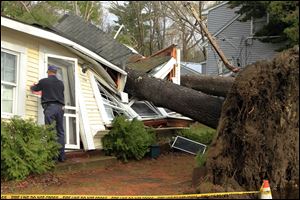 The winds of superstorm Sandy, which made landfall Monday, caused multiple fatalities, halted mass transit and cut power to more than 6 million homes and businesses.