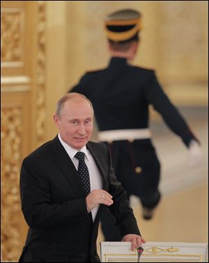 Russian President Vladimir Putin