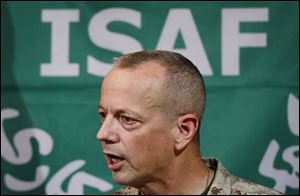 Gen. John Allen, then top commander of U.S. and NATO forces in Afghanistan.