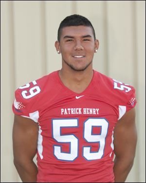 Jake Carrizales Patrick Henry football