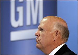 GM's chief executive, Daniel Akerson, said Wednesday that the company anticipates a “modest increase” in its domestic market share from last year's 17.9 percent.