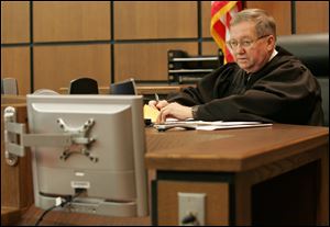 Judge S. Dwight Osterud in Perrysburg Municipal Court.
