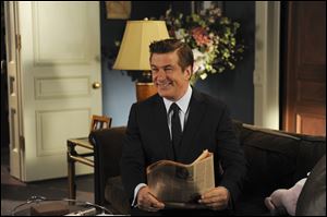 Alec Baldwin plays Jack Donaghy in a scene from the series finale of '30 Rock.'