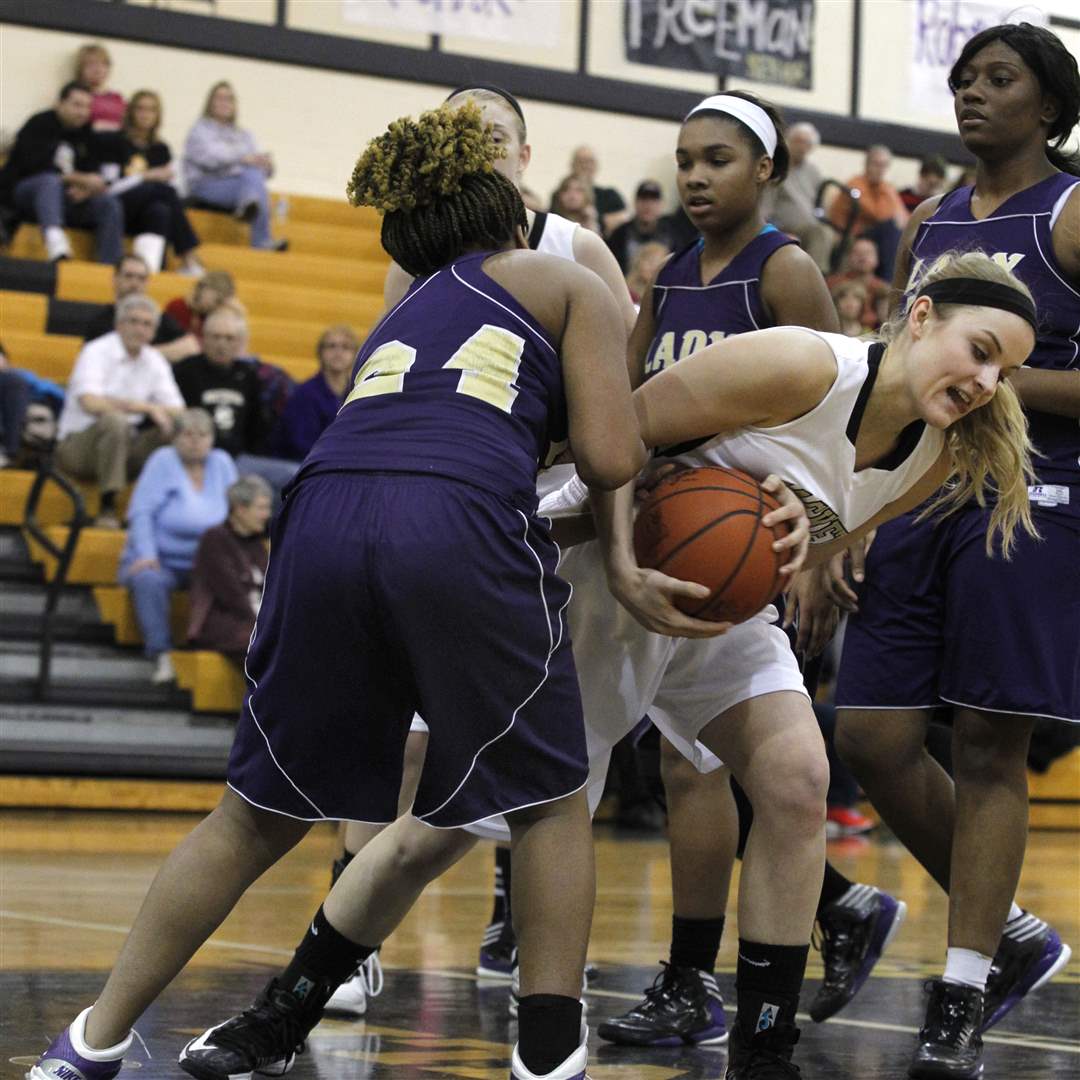 Girls Basketball Perrysburg vs. Waite The Blade