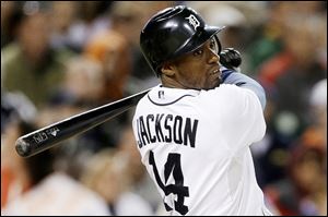 The Tigers' Austin Jackson is working with new coach Jeff Cox on base running after stealing just 12 bases in 21 attempts last season.