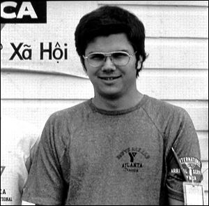 Mark David Chapman as seen in 1975. 