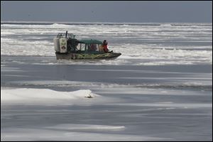 Rescue workers called at 9:50 a.m. Sunday by birdwatchers in Ottawa County gave up their search about 12:40 p.m.