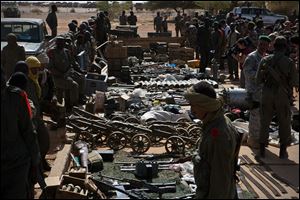 The Chadian army said today that its troops had killed 65 Islamic extremist rebels and destroyed five vehicles in the Adrar des Ifoghas mountains of northeastern Mali.