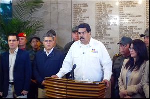 Venezuela's Vice President Nicolas Maduro, will continue to run Venezuela as interim president and be the governing socialists’ candidate in an election to be called within 30 days.