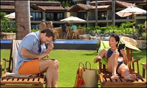 A Kindle Paperwhite television advertisement features a woman lounging next to a man — both waiting for their husbands, who are shown in the background at the pool bar. Mainstream ads, which used to lag behind TV and film content, have started marketing to the LGBT population.