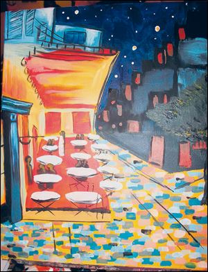 Roberta Gedert's painting.