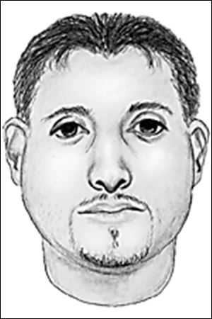 Police sketch of suspect