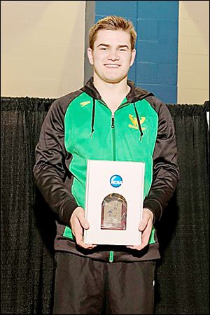 Dylan Szegedi took four years off from diving, but got back in the sport in the ninth grade.