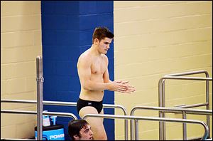 Wayne State sophomore Dylan Szegedi, a St. Francis graduate, won the 1-meter diving title at the NCAA Division II championships.