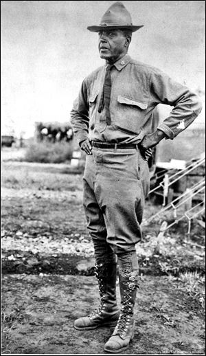Captain Charles Young is to be depicted in the Buffalo Soldiers National Monument in Xenia, Ohio. 