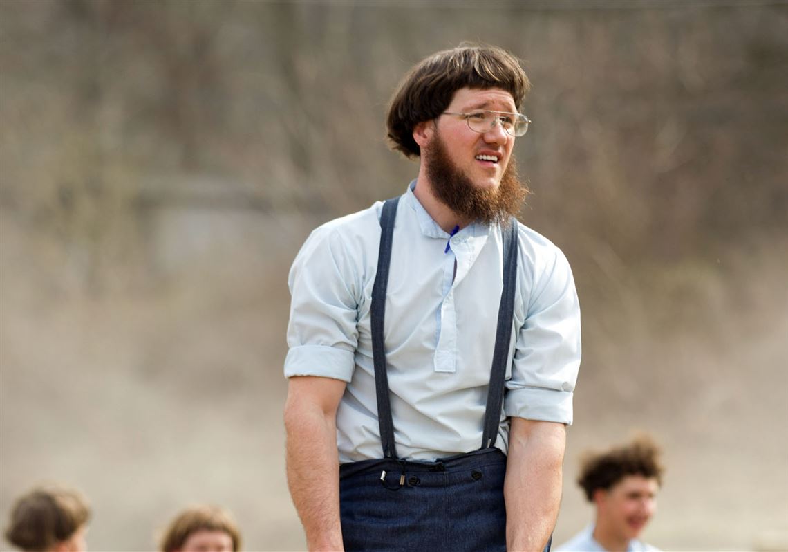 Amish gather together one last time before prison terms start.