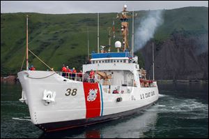 The Storis was built by the Toledo Shipbuilding Co. and commissioned in 1942. Efforts to buy it from the federal government met bureaucratic obstacles.