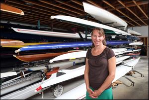 Kristina Latta-Landefeld is the Toledo Rowing Club's new executive director. Before accepting the post with TRC, Ms. Latta-Landefeld was director of the Steel City Rowing Club near Pittsburgh.