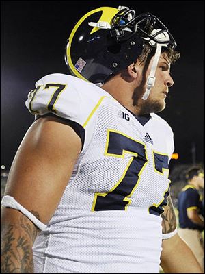 Taylor Lewan said he won't apologize for the Wolverines for being 4-0.