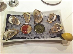 Blue Point Oysters.