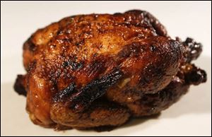 A rotisserie chicken can be enjoyed with a variety of different dishes.