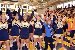 Whitmer High School senior Bethany Wissler was crowned homecoming queen. Miss Wissler is also a Whitmer cheerleader.