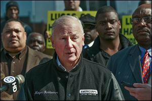 Former Mayor Carty Finkbeiner still maintains Mayor Mike Bell is exaggerating the budget program he inherited and that the city did not have a $48 million deficit when Mr. Finkbeiner left office. 