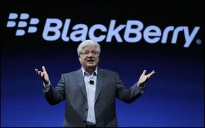 BlackBerry co-founder Mike Lazaridis and co-founder Douglas Fregin are weighing taking over the distressed smartphone company as it searches for a savior.