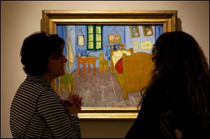 Women discuss Vincent van Gogh's 