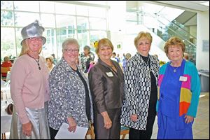 Left to right: Board member Cookie Westmeyer, Chairman Carol Frendt, board members Diane Shull, Patricia Hilfinger and Pauline Tate.
