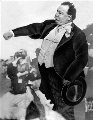 President William Howard Taft, seen throwing the first pitch of a Washington Senators game in 1912, struggled mightily with obesity for decades. But he never gave up, and when he died in 1930, he weighed 280 pounds.