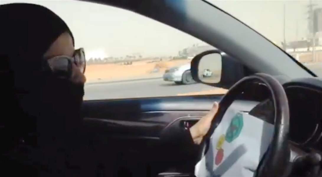 Mideast-Saudi-Women-Driving
