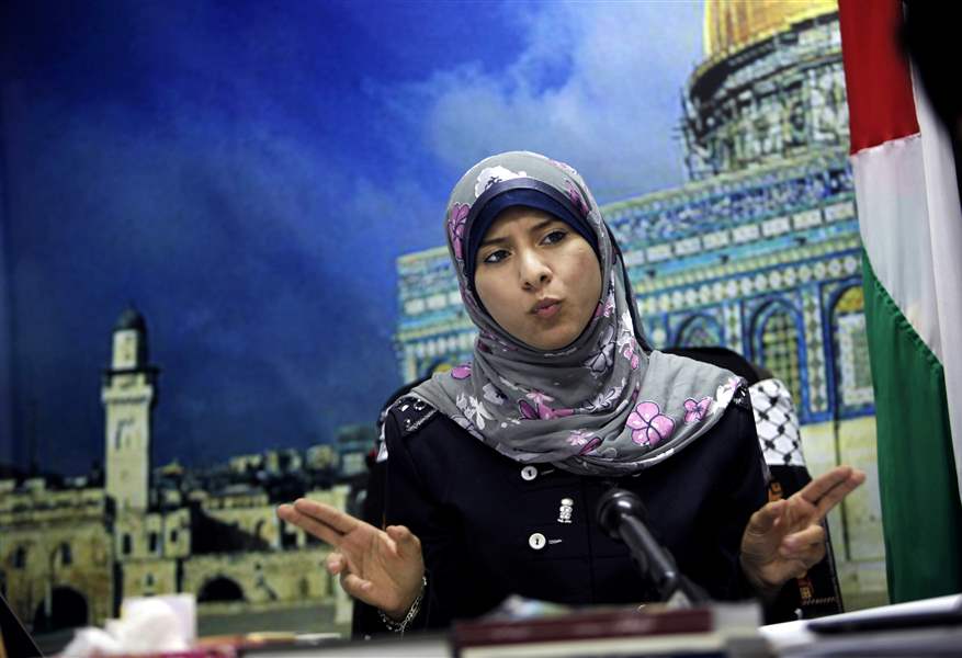 Mideast-Gaza-Hamas-Spokeswoman-1
