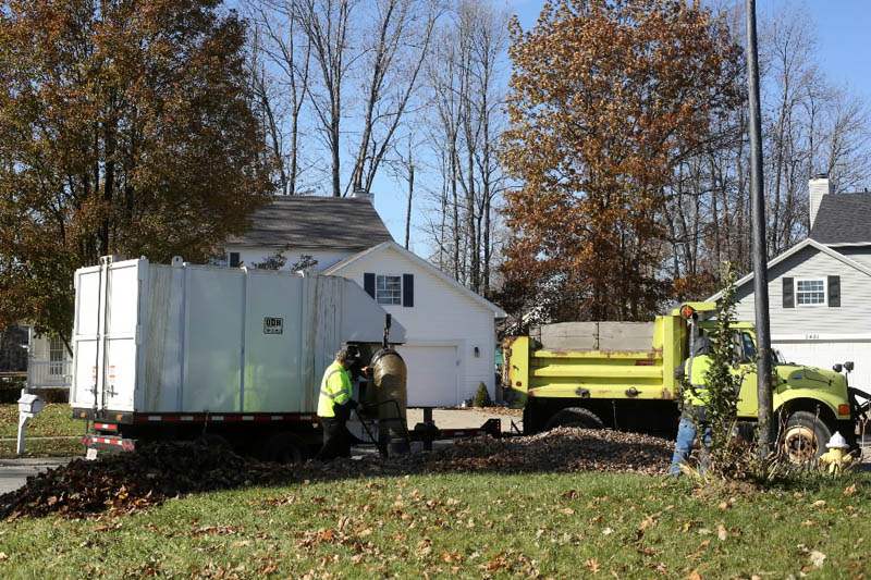 Annual leaf pickup The Blade