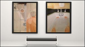 The images of the self-portraits painted by 43rd President George W. Bush were first leaked on the Internet in February.