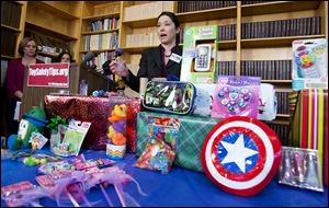 Jenny Levin of the U.S. Public Interest Research Group says parents should be aware of toys they should avoid this Christmas because of high levels of toxic materials or of potential choking hazards. The entire report, including the list of unsafe toys, can be found at ohiopirg.org.