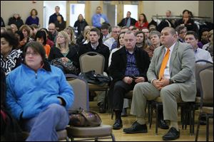 The release of a consultant’s audit of Bowling Green State University operations drew a full house at the student union on Wednesday. Increasing enrollment and larger classes were some suggestions.