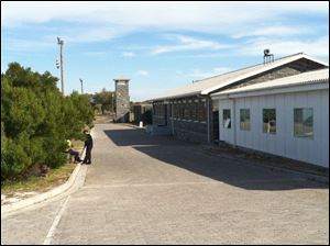 The penitentiary where Nelson Mandela was imprisoned.