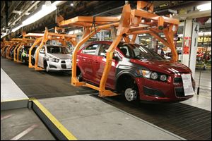 Annual exports of U.S.-made vehicles rose 80 percent from 2009 through 2012.