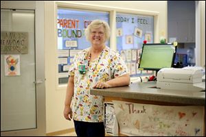 Toledo Hospital nurse Pattye Nicolls started at Toledo hospital when she was 14 as a volunteer. The hospital hired her when she was 16 and she's never worked anywhere else. On Dec. 31 she will retired after almost 45 years at the hospital.