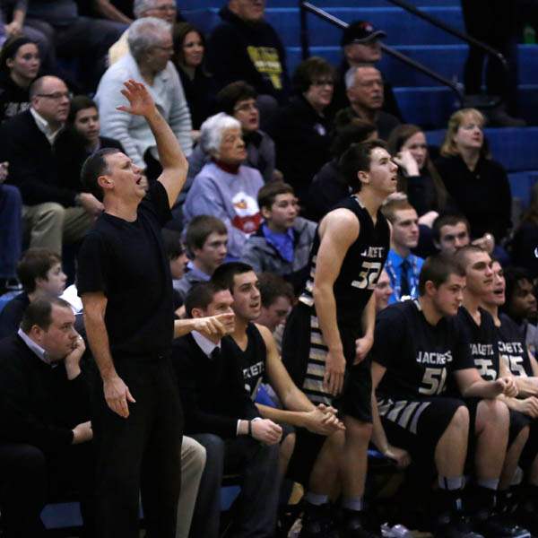 Perrysburg-head-coach-Dave-Boyce-reacts