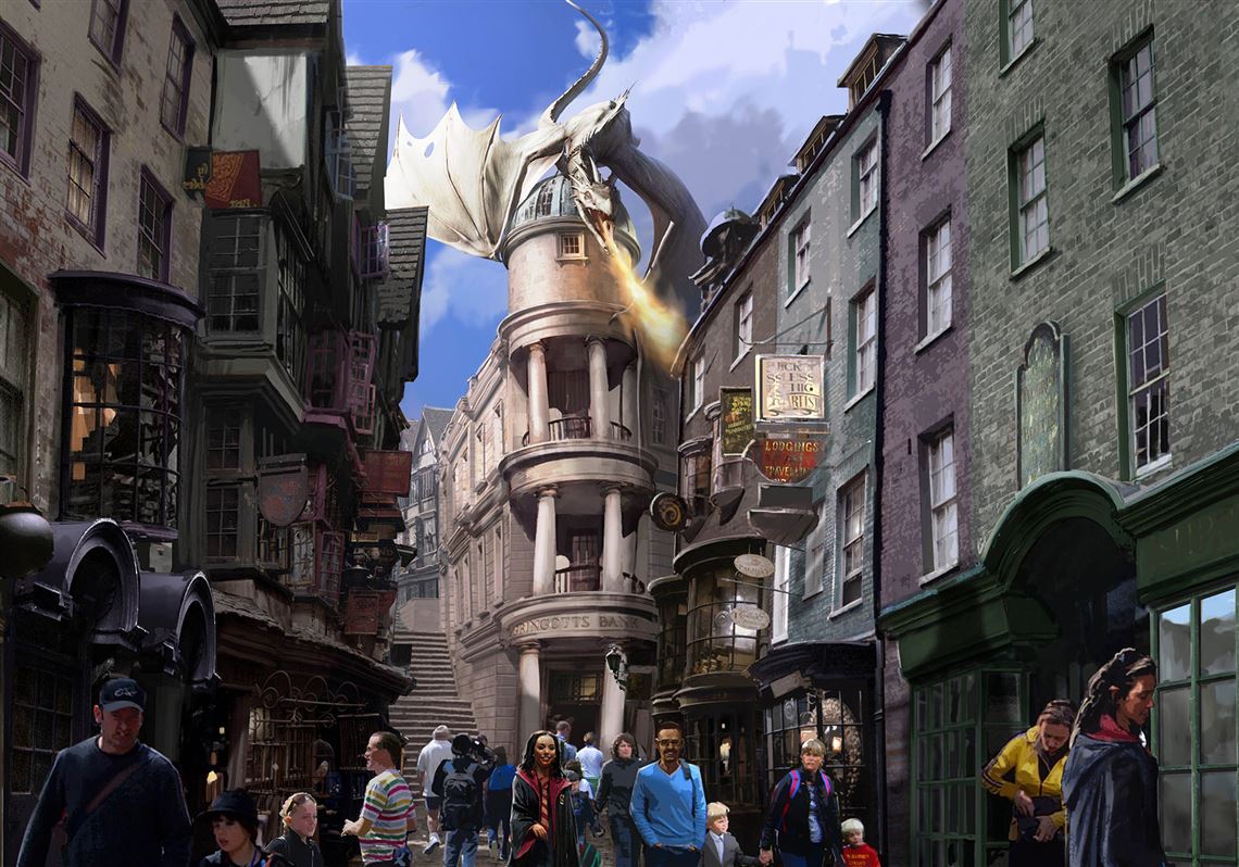 Harry Potter Diagon Alley Diamond Painting 