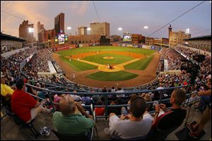 Mud Hens fans must waint until Friday, April 4 for their first game at Fifth Third Field next season.