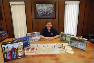 Uwe Eickert founded Academy Games in 2008. The company has published eight board games and plans to release five more.