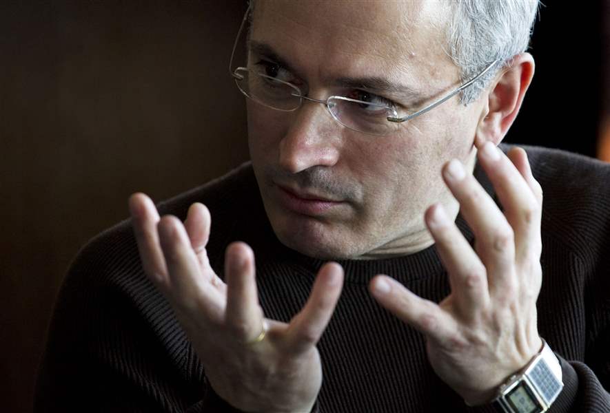 APTOPIX-Ukraine-Khodorkovsky