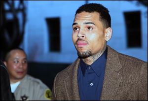 The Los Angeles Sheriff’s Department said that singer Chris Brown was arrested on an unspecified warrant on Friday.