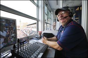 Jim Weber begins his 40th season as the play-by-play radio announcer for the Mud Hens. Weber, a Bowsher graduate, will be inducted into the International League Hall of Fame this summer.