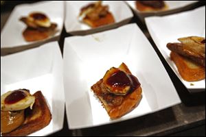 At last year’s Jam City fund-raiser, Bar 145 served ‘Hong Kong Elvis,’ made of brioche, pork bellies, peanut, caramelized banana, and a spicy barry ketchup.