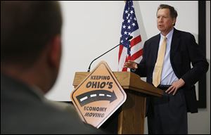 Gov. John Kasich said the upcoming construction projects in northwest Ohio make for exciting times.