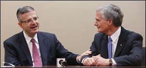 French Ambassador Francois Delattre and Congressman Bob Latta.